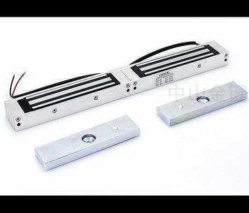 Электромагнитный накладной двухсторонний замок YOSO, усилие на отрыв 360кг, 12V, 3-5A, Box, Q12 U_2829 фото