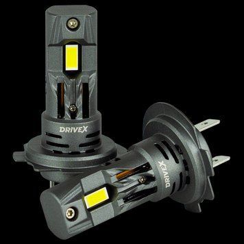 LED лампа головного света DriveX ME-08 H7 36W 6000K LED, Комплект 2 шт DR_DR-00002169 фото