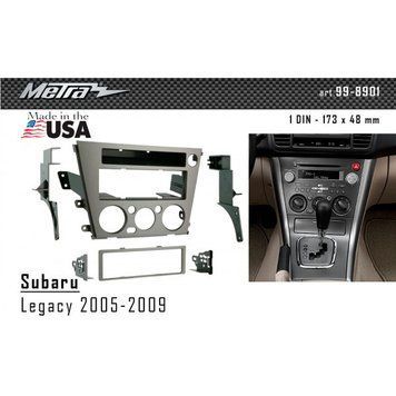 Переходная рамка Metra 99-8901 для Subaru Legacy 2005-2009 AV_99-8901 фото