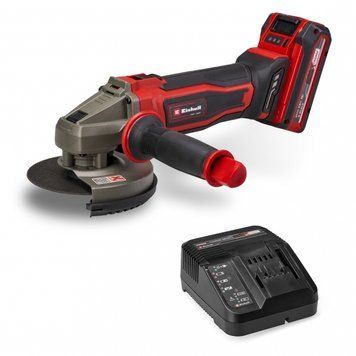 Шліфмашина кутова акумуляторна Einhell TE-AG 18/125-2 Li PXC 18В 1х4А&middot;год 125мм 8500об/хв ЗП 2.32кг RC_4431190 фото