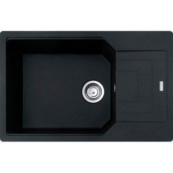 Мойка кухонная Franke Urban, фрагранит, прямоугольник, с крылом, 780х500х220мм, чаша - 1, накладная, UBG RC_114.0701.799 фото