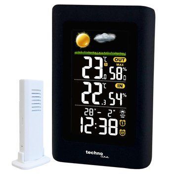 Метеостанція Technoline WS6447 Black (WS6447) (без акумулятора та зарядного пристрою) DS_DAS301180 фото