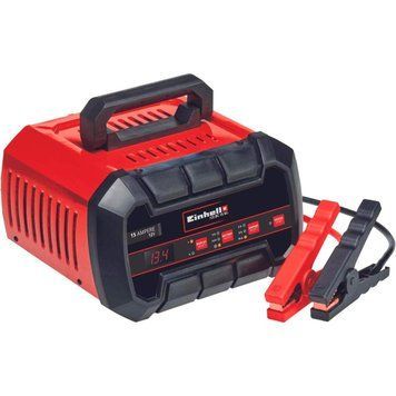 Einhell Пуско-зарядний пристрій CE-BC 15 M, 280Вт, 12В, 3-600Ач, макс 15А, 7.65кг RC_1002265 фото