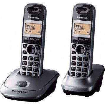 Радіотелефон DECT KX-TG2512UAM Metallic Panasonic RC_KX-TG2512UAM фото