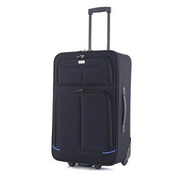 Чемодан Semi Line 24" (M) Black/Blue Lines (T5753-2) DS_DAS303173 фото