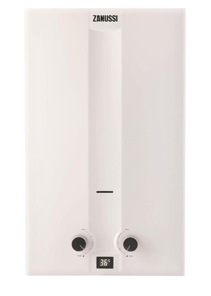 Газовая колонка Zanussi GWH 10 Fonte, 10 л/мин., 20 кВт, розжиг от батареек RC_GWH10FONTE фото