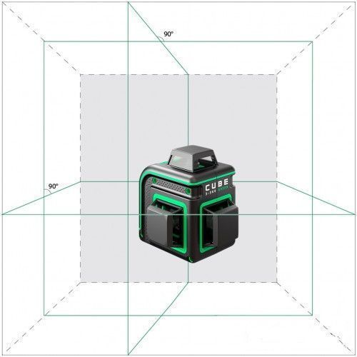 Нівелір лазерний лінійний ADA CUBE 3-360 GREEN PROFESSIONAL EDITION (А00573) HY_090113365 фото