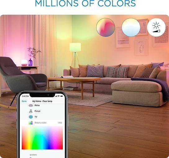 Лента светодиодная умная WiZ LED 2700-6500K 1600Лм 2 метра RGB Wi-Fi умная RC_929002524801 фото