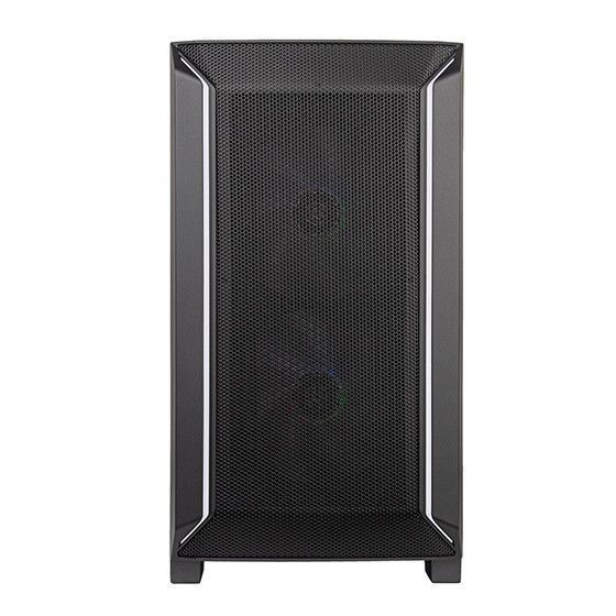 Корпус FARA FA312Z-BG, без БП, 2xUSB3.0, 2x140mm ARGB fan, TG Side Panel, mATX, Black SilverStone RC_SST-FA312Z-BG фото