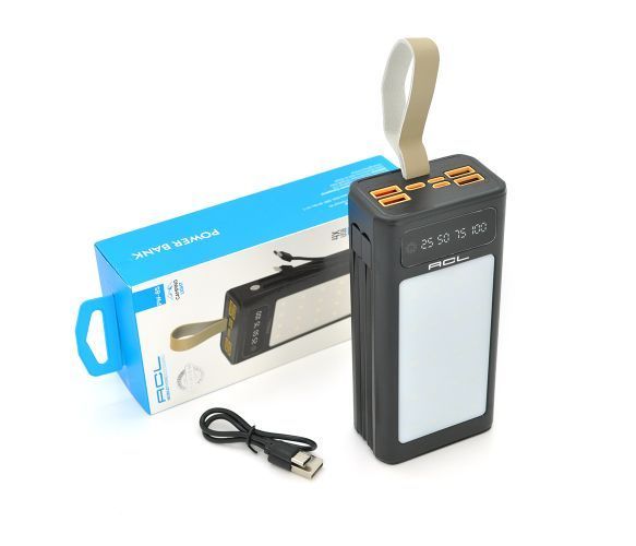 Повербанк ACL PW-85 30000mAh, LIGHTER, Type-C + Lighting, Black, Box U_37711 фото