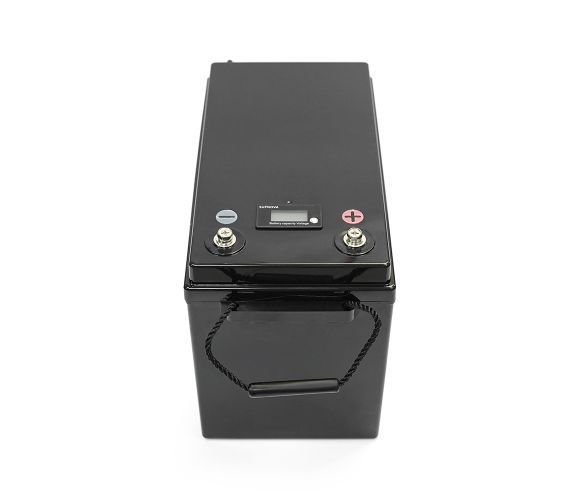 Акумуляторна батарея LiitoKala LiFePO4 12,8V 300Ah BMS(20(100)/200A) з LCD дисплеєм (355*245*180mm), 24kg U_35898 фото