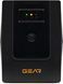 Пристрій безперебійного живлення GEAR 1000VA/720W LED plastic RJ45+USB (GU-1000PL) IP_GU-1000PL фото 3