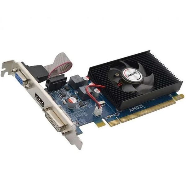 Видеокарта AFOX Radeon HD 6450 1GB GDDR3 LP fan RC_AF6450-1024D3L5 фото