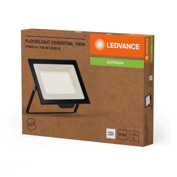 Прожектор LEDVANCE ESSENTIAL 150Вт 17000 Лм 4000K чорний RC_4058075831490 фото