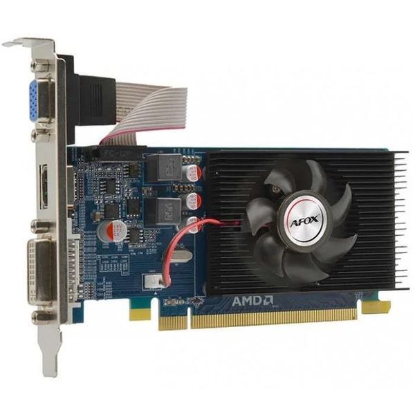 Видеокарта AFOX Radeon HD 6450 1GB GDDR3 LP fan RC_AF6450-1024D3L5 фото