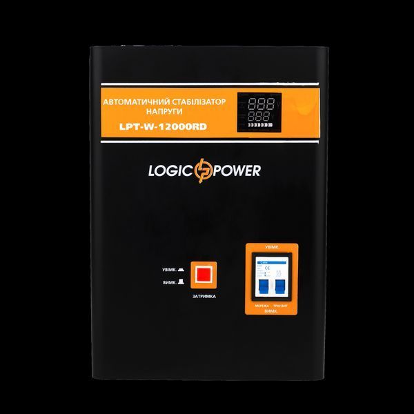 Стабілізатор напруги LPT-W-12000RD BLACK (8400W) LP_6613 фото
