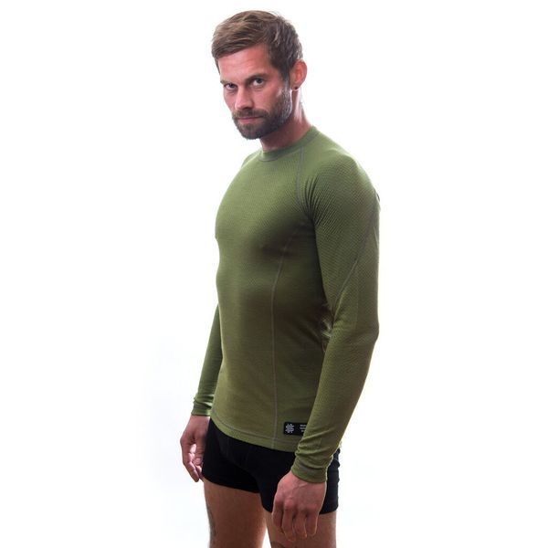Термофутболка чоловіча Sensor Merino DF LS safari 17200031, SM11M-safari-XXL TM_SM11M-safari-S фото