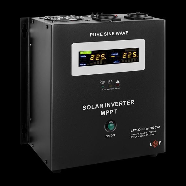 Сонячний інвертор (ДБЖ) LogicPower LPY-C-PSW-2000VA (1400W) MPPT24V LP_4126 фото