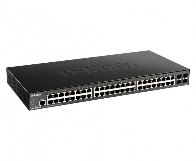 Комутатор D-Link DGS-1250-52X 48xGE, 4xSFP+, Smart RC_DGS-1250-52X фото