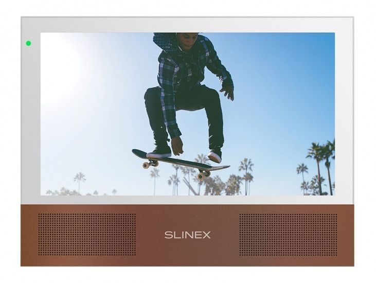 Відеодомофон Slinex Sonik 7, IPS 7", детектор руху, змінні панелі, білий RC_SONIK7_W фото