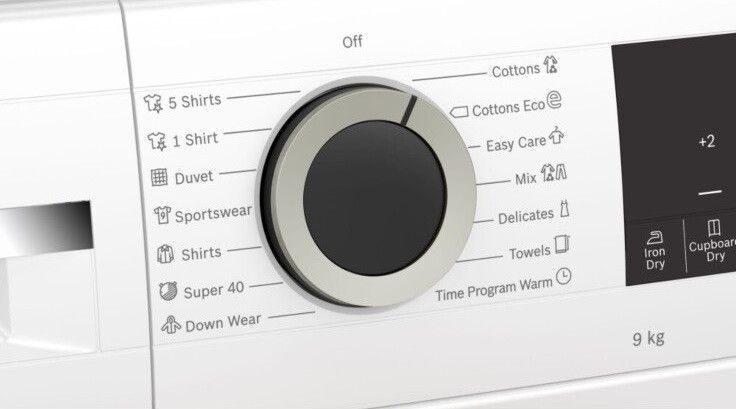 Сушильна машина Bosch тепловий насос, 9кг, A++, 60см, дисплей, білий RC_WQG14200UA фото