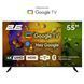 2E Телевизор 55" LED 4K 60Hz Smart Google TV Black RC_2E-55A07K фото 1