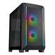 Корпус FARA FA312Z-BG, без БП, 2xUSB3.0, 2x140mm ARGB fan, TG Side Panel, mATX, Black SilverStone RC_SST-FA312Z-BG фото 1