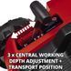 Аератор-скарифікатор Einhell GE-SA 1435/1 1400Вт 35см ножі 16шт 10.18кг RC_3420690 фото 8