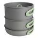 Набор посуды Bo-Camp Explorer XL 4 Pieces Hard Anodized Grey/Green (2200249) DS_DAS302116 фото 10