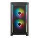 Корпус FARA FA312Z-BG, без БП, 2xUSB3.0, 2x140mm ARGB fan, TG Side Panel, mATX, Black SilverStone RC_SST-FA312Z-BG фото 5