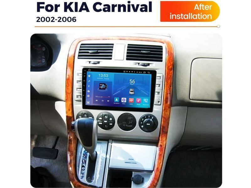 Штатна автомагнітола FORS.auto FS 2 ULTRA для Kia Carnival (2+32Gb, 9") 2002-2006 FA_FS-1863 фото