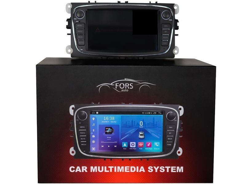 Штатна автомагнітола FORS.auto FS 2 ULTRA для Ford Focus/Mondeo/S-Max/C-Max/Kuga/Fiesta/Fusion (2+32Gb, 7", black) 2007-2011 FA_2 ULTRA-FDBO фото