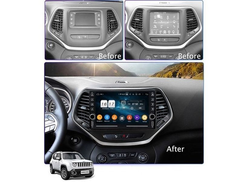 Штатна автомагнітола FORS.auto K200 для Jeep Cherokee 2014-2017 FA_3065-K200 фото