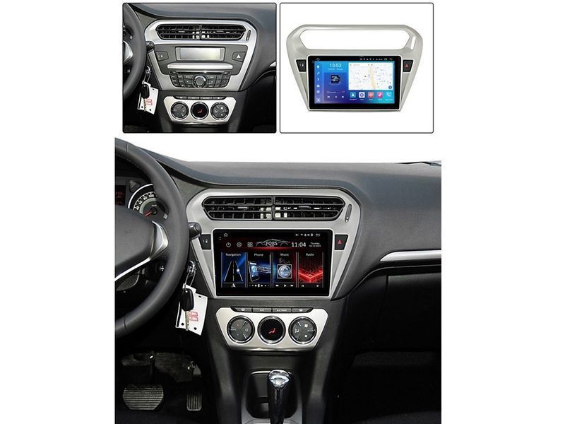 Штатна автомагнітола FORS.auto FS 2 PRO для Citroen C-Elysee (2+32Gb, 9") 2012-2017 FA_FS-2113 фото