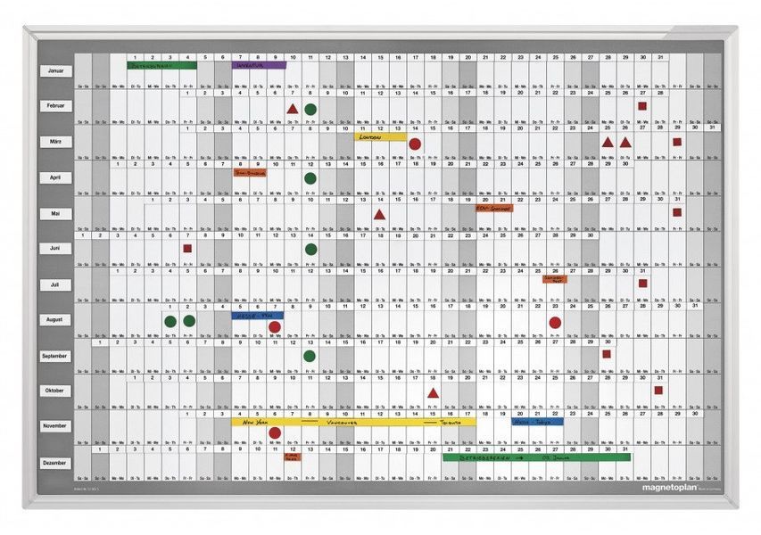 Планировщик года непрерывный 920x625 Magnetoplan Year Planner Manager RC_12365S фото