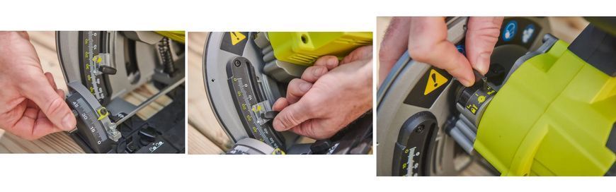 Пила погружная дисковая аккумуляторная бесщеточная Ryobi RPLS18X-0 с 2 направляющими, струбциной, без АКБ HY_099911435 фото