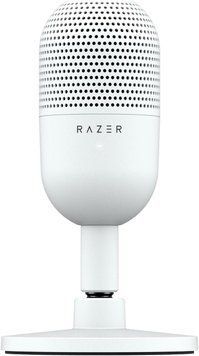 Микрофон геймерский Seiren V3 Mini, Omni, USB-A, 1.2м, белый Razer RC_RZ19-05050300-R3M1 фото