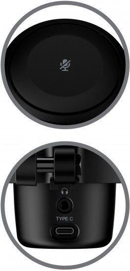 Микрофон HyperX DuoCast RGB, Black RC_4P5E2AA фото