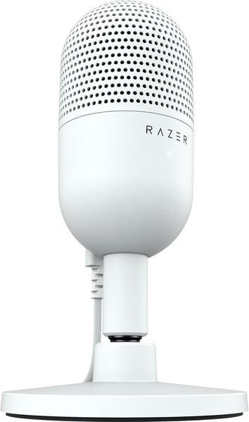 Мікрофон геймерський Seiren V3 Mini, Omni, USB-A, 1.2м, білий Razer RC_RZ19-05050300-R3M1 фото