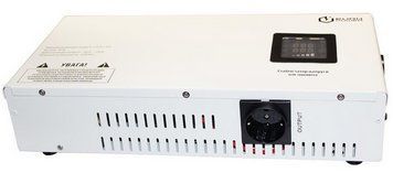 Стабілізатор напруги релейний настінного монтажу Europower SLIM-10000SBR LED, 10KVA 9000W, 140-270Vac, 2SHUKO, Q1 (515*270*205) U_01035 фото