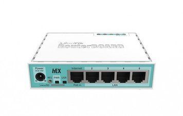 Маршрутизатор MikroTiK hEX 5xGE, 1xUSB, RouterOS L4 RC_RB750Gr3 фото
