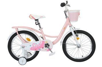 Велосипед ST 18" SPACE KID SUN BH рама-10" персиковый 2024 крылья, крыло пер., крыло зад., корзина VT_OPS-SK-18-011 фото