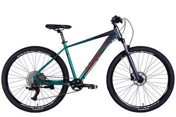 Велосипед AL 29" Formula ZEPHYR PRO HDD рама-19" темно-сріблястий з зеленим 2025 VT_OPS-FR-29-386 фото