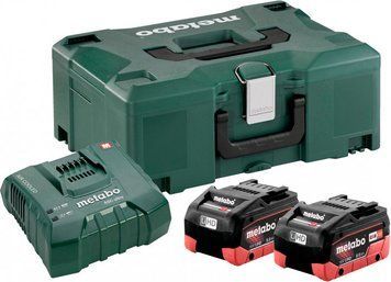 Базовий комплект Metabo 2 x LiHD 8.0 Ah ASC Ultra + ML HY_90108756 фото