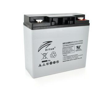 Акумуляторна батарея AGM RITAR HR1288W 12V 22Ah (181х77х167) U_01712 фото