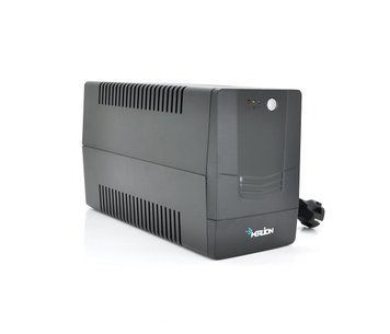 ИБП Merlion Velli 1K (600W) LED, 162-290VAC, AVR 1st, 4 SCHUKO, 2x12V7Ah, plastik Case Q2 (320x130x182) 8,2кг U_11432 фото