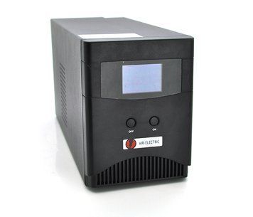 ДБЖ з правильною синусоїдою VIR-ELECTRIC NB-T102 LCD 1000 Вт, 12V під зовнішню батарею, струм заряду 25А, (375х130х190) Q1 U_27446 фото