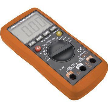 Мультиметр цифровой Neo Tools, 0-300В, широкий ЖК-дисплей с подсветкой, чехол RC_94-001 фото