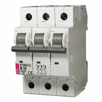 Автоматический выключатель ETI ETIMAT 10 3p C 50А (6 kA) RC_2135721 фото