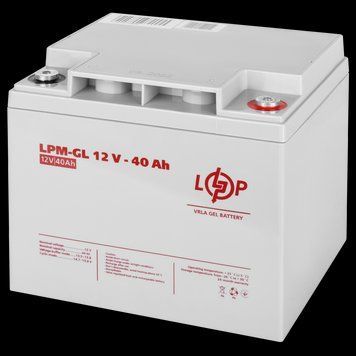 Акумулятор гелевий LPM-GL 12V - 40 Ah LP_4154 фото